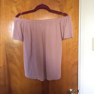Off the shoulder top